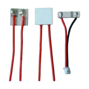 Single-surface lead wire type heating chip
